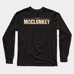 Maclunkey Logo Long Sleeve T-Shirt